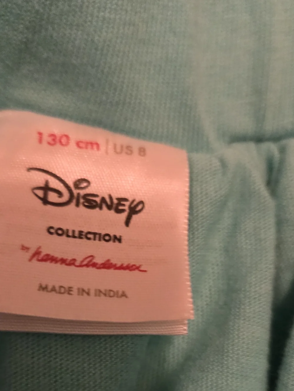Hanna Andersson Disney Light Blue Mermaid Sweatshirt and Tulle Skirt
